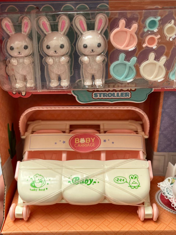 ست اسباب بازی خرگوش دریمی با کالسکه و لوازم جانبی Dreamy Bay