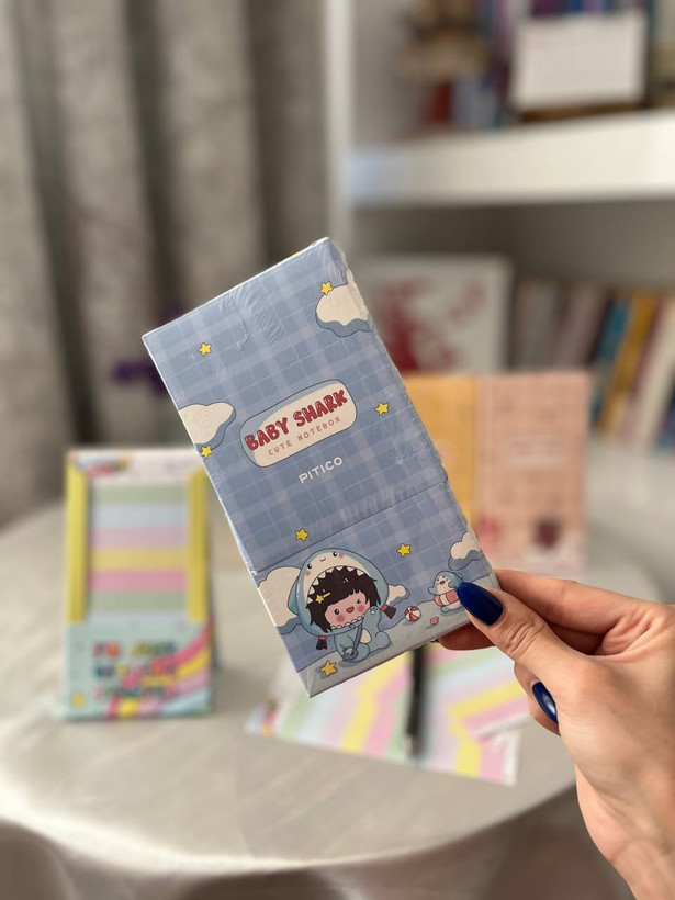 یادداشت رومیزی پایهدار پیتیکو | Pretty Notebook فانتزی با پایه مقوایی