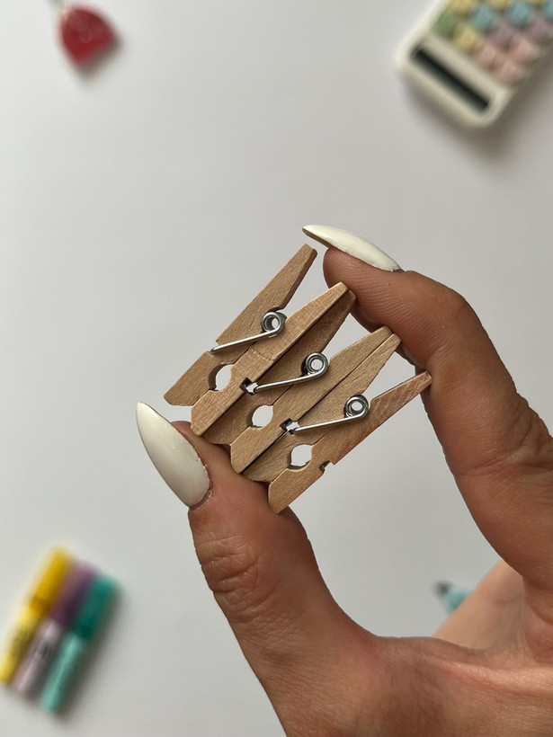گیره چوبی برای کاردستی